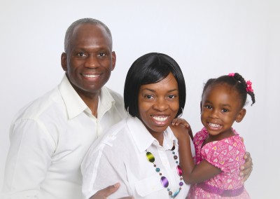 Frank Shines with Family