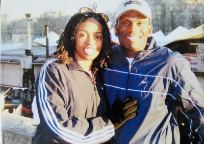 Frank Shines in Paris with Wife