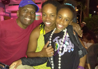 Frank Shines with Family