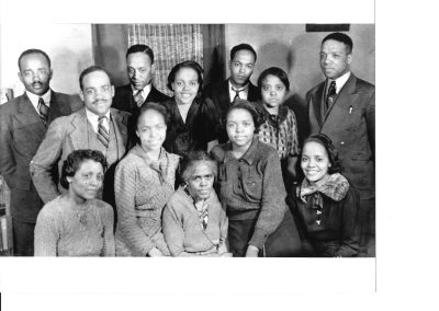 Frank Shines Stroud family grandpa and siblings with Lulu Magee